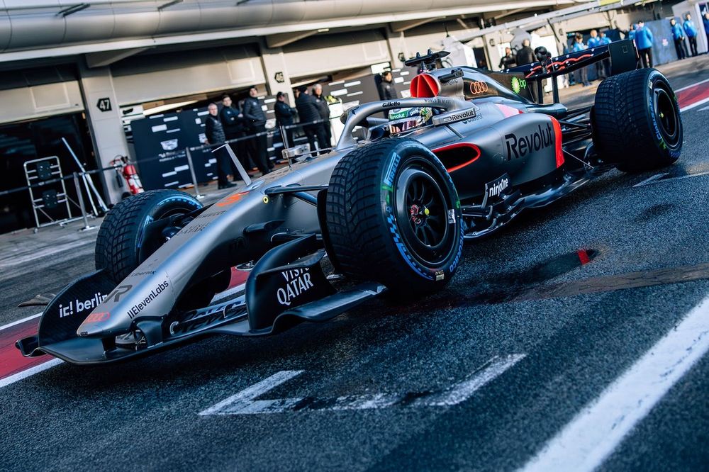 Audi R26 a Barcellona