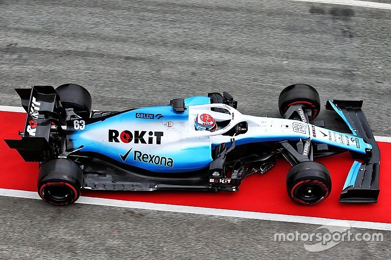 Галерея: новий Williams FW42 нарешті побачив трасу