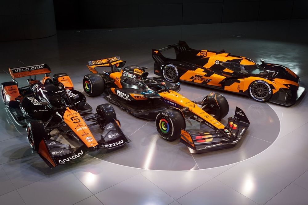Los McLaren de IndyCar, F1 y WEC