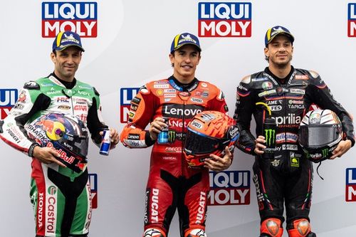 La parrilla de salida del GP de Alemania de MotoGP en Sachsenring