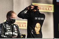 Mercedes defiende a Hamilton tras la pol&eacute;mica con su camiseta