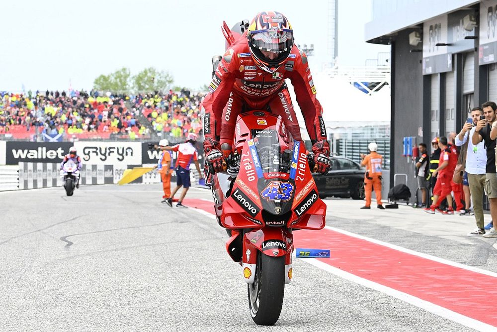 Ganador de la pole Jack Miller, Ducati Team