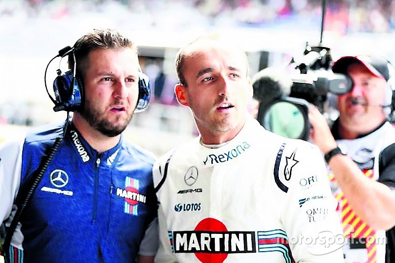 The stock car champ who's Kubica's lead F1 mechanic