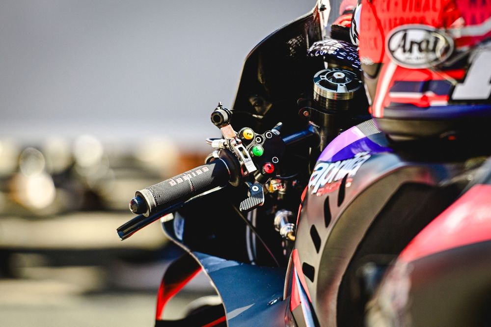 Aprilia bike detail