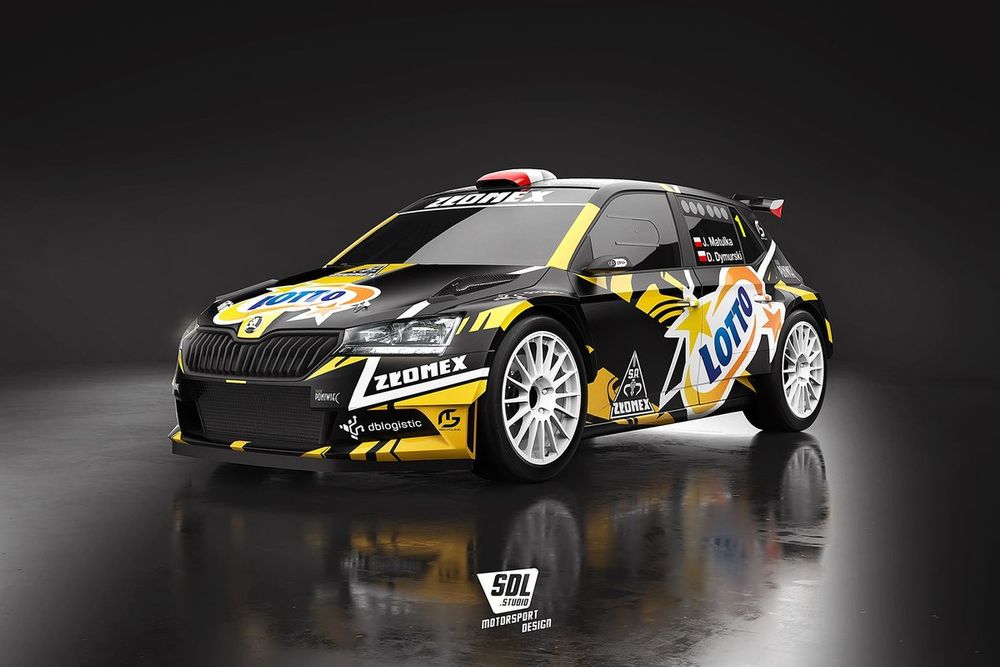 Jakub Matulka, Daniel Dymurski, Skoda Fabia Rally2 evo