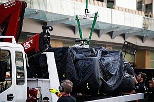 Russell ijesztő balesete az abu-dzabi teszten: ezért törte össze a Mercedest