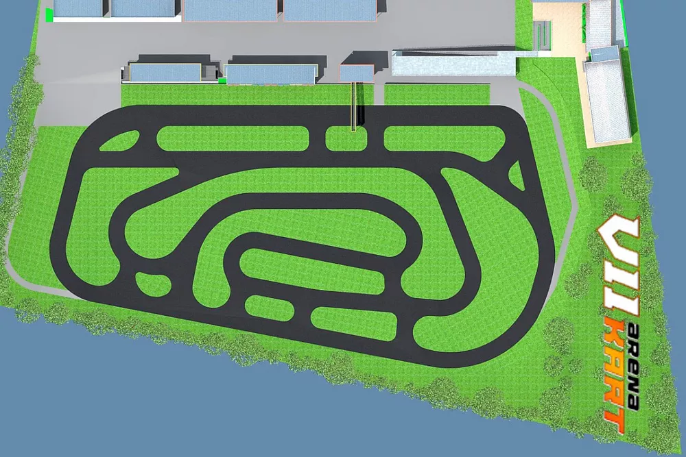 V11 Arena Kart, em Aruj&aacute;