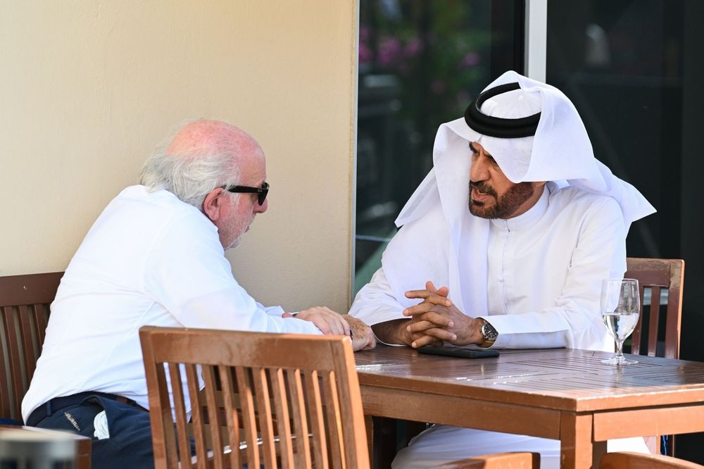 David Richards e Mohammed Ben Sulayem, Presidente da FIA