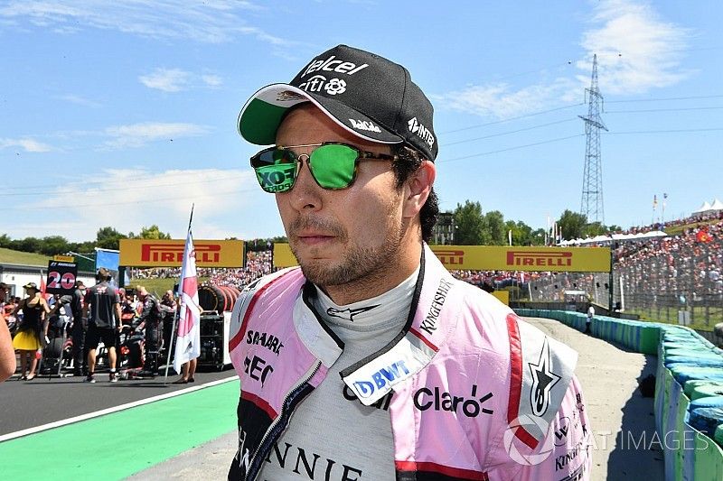 Sergio Pérez, Force India en la parrilla