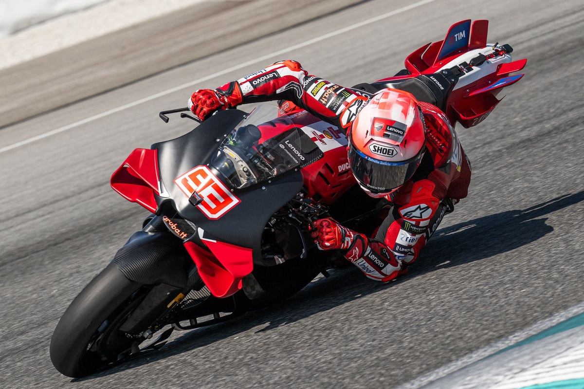 Márquez doit trancher entre quatre configurations aérodynamiques