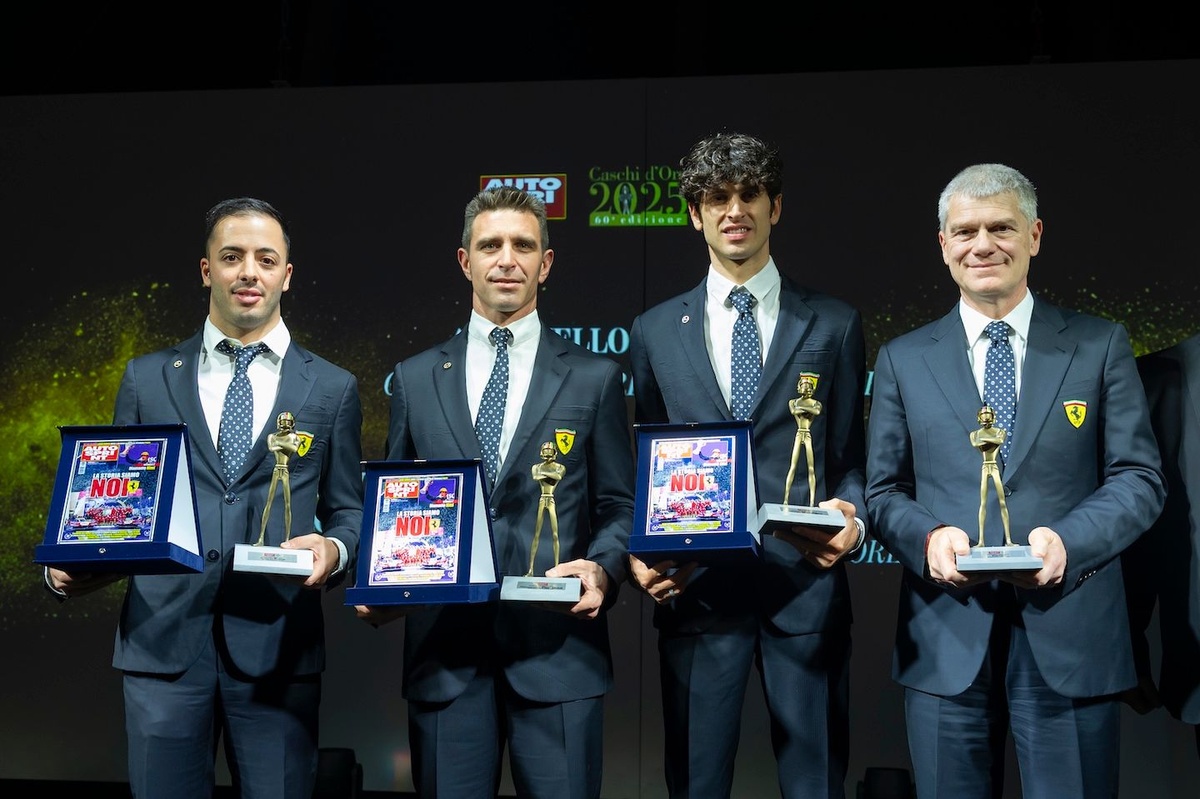 F1 | Caschi d'Oro 2025: brillano Andrea Stella e la Ferrari dell'Endurance