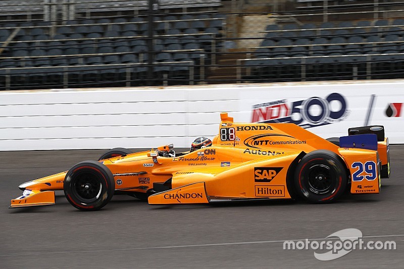 Indy 500: Alonso tops practice for Fast Nine contenders