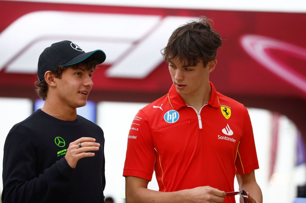 Oliver Bearman, Ferrari, Andrea Kimi Antonelli, Mercedes-AMG F1 Team