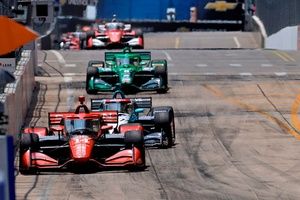 Winners and losers from IndyCar’s unique, chaotic Detroit GP street circuit race