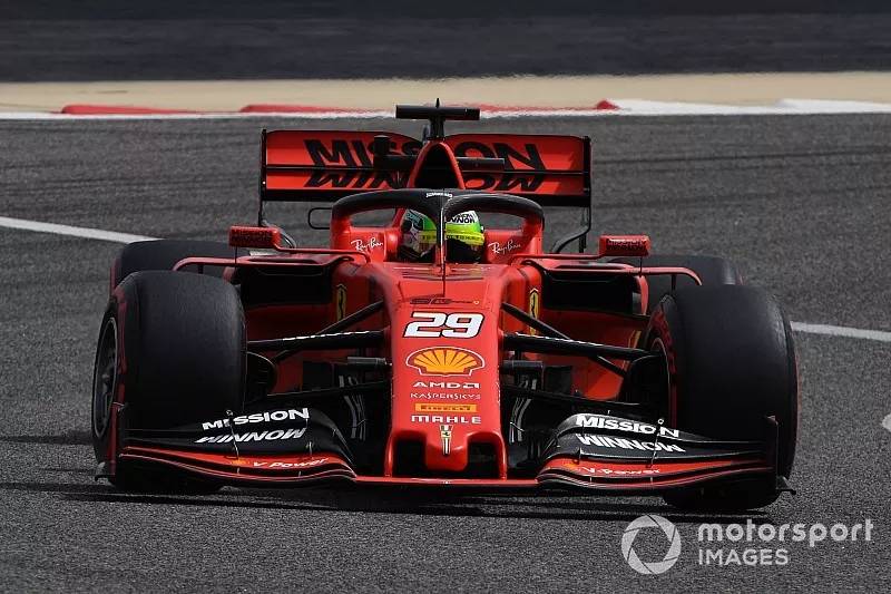 Mick Schumacher, Ferrari SF90