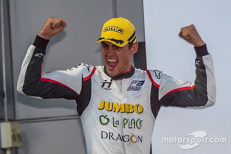 Van Kalmthout blijft imponeren in F3 Asia Winter Series