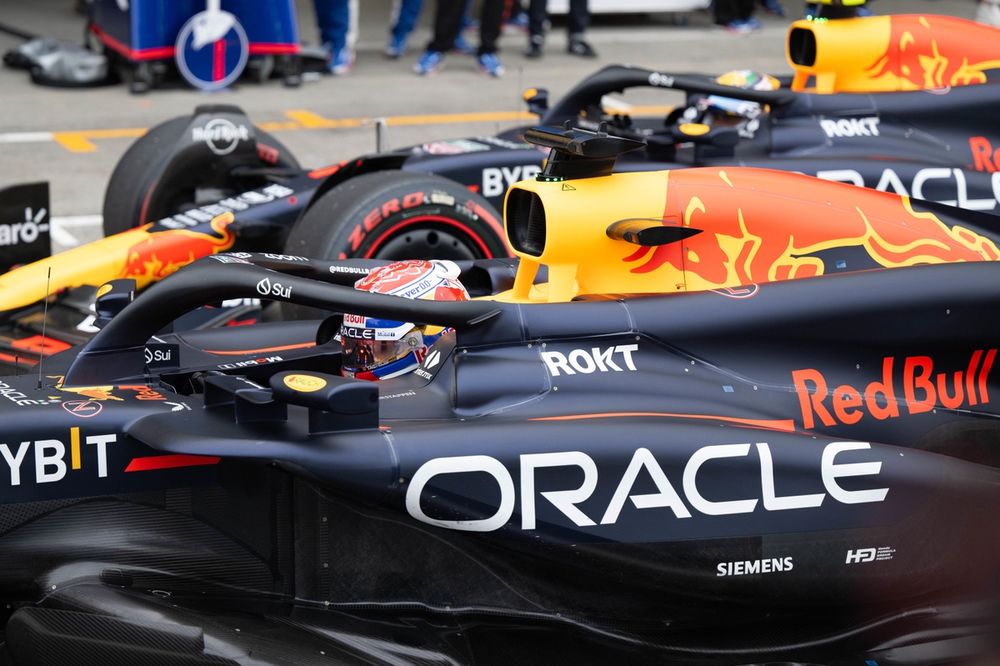 Max Verstappen, Sergio Pérez, Red Bull Racing RB20