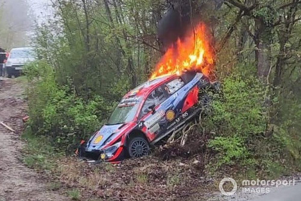 Accidente de Oliver Solberg