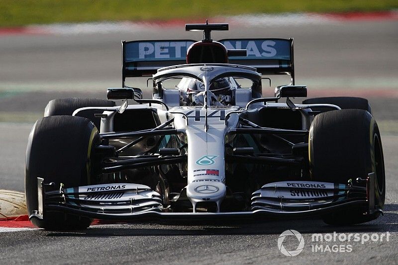 Lewis Hamilton, Mercedes F1 W11 EQ Power+ 