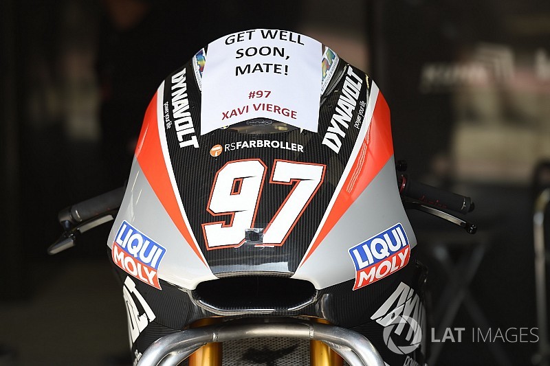 Xavi Vierge operato alla mano destra: l'obiettivo è provare a correre a Silverstone