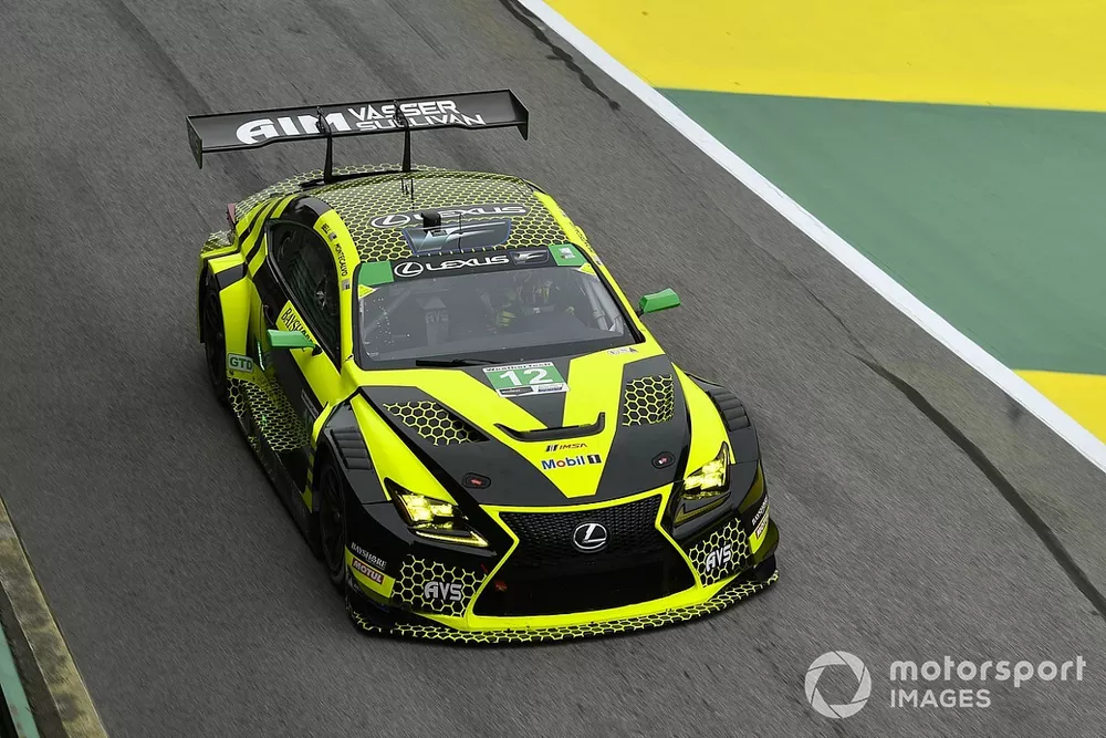 #12 AIM Vasser Sullivan Lexus RC-F GT3, GTD: Frankie Montecalvo, Townsend Bell 