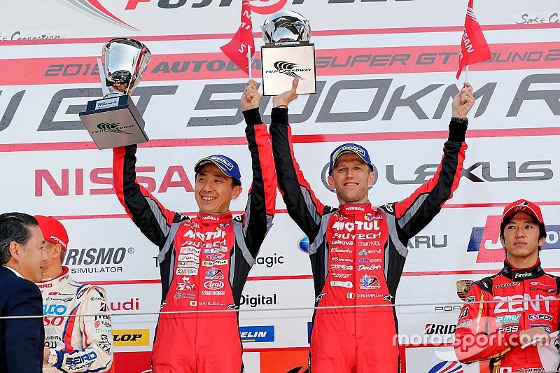 Ronnie Quintarelli vince al Fuji ed è leader del Super GT