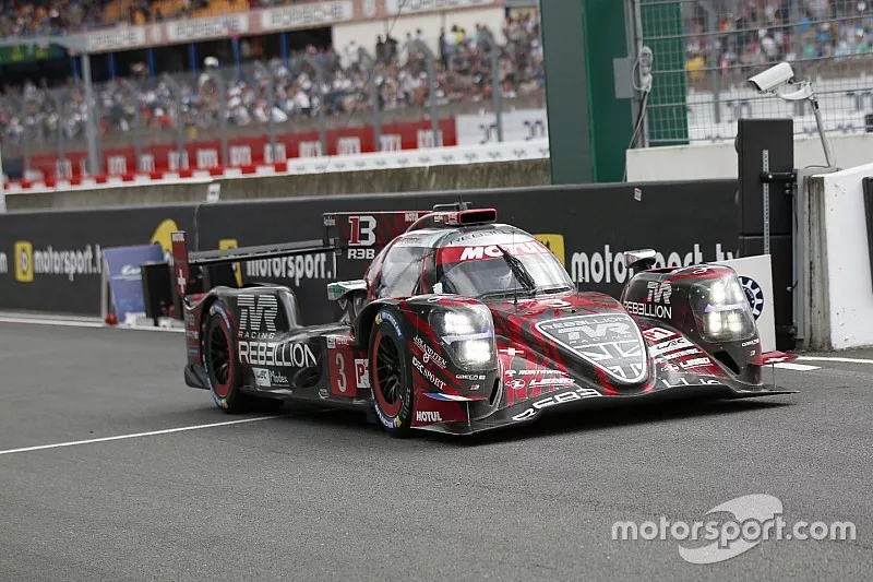 #3 Rebellion Racing Rebellion R-13: Mathias Beche, Gustavo Menezes, Thomas Laurent