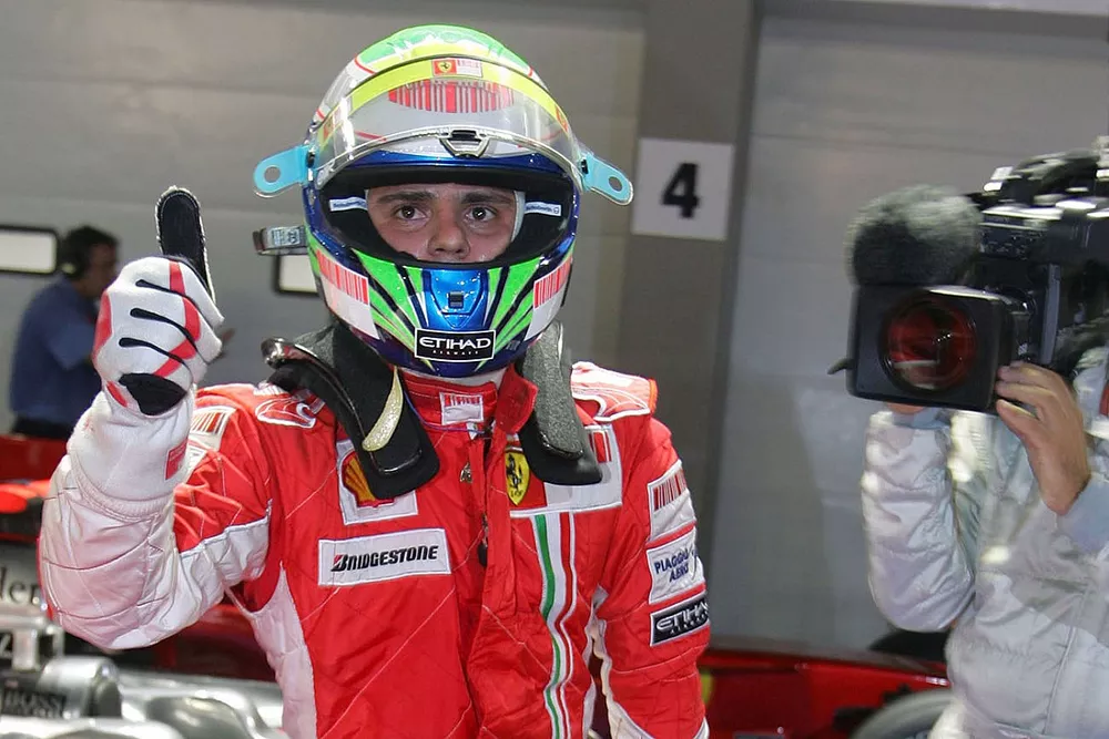 Polesitter Felipe Massa, Ferrari F2008