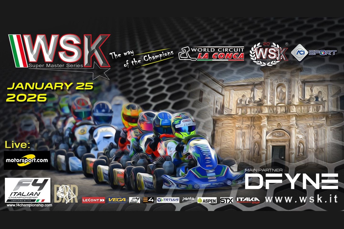 WSK | Segui la DIRETTA della Super Master Series da La Conca