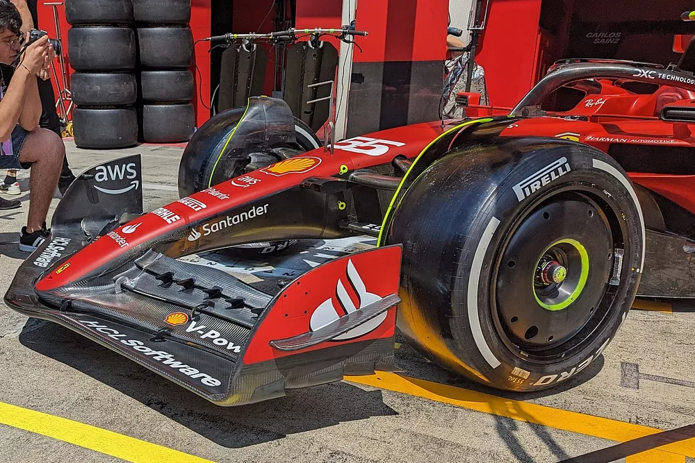 Ferrari SF-23 technisch detail