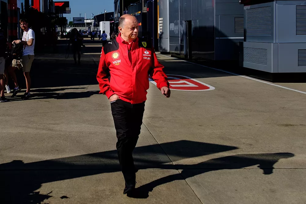 Frederic Vasseur, Team Principal e Direttore Generale, Scuderia Ferrari