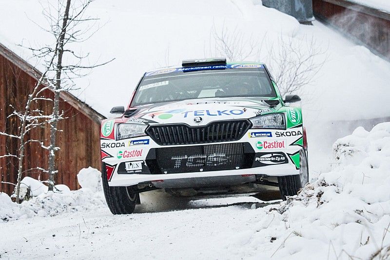 Emil Lindholm, Mikael Korhonen, Skoda Fabia R5 Evo