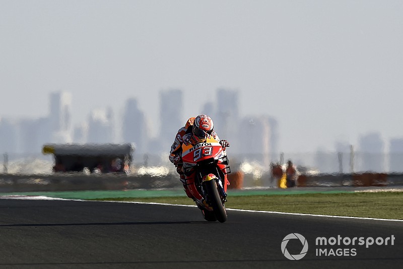 Гран Прі Катару: Маркес найкращий у FP3 після аварії, Россі поза Q2