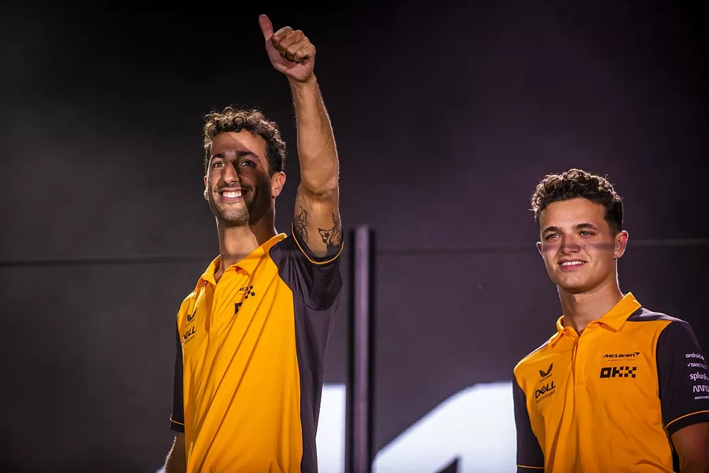 Daniel Ricciardo, McLaren, Lando Norris, McLaren