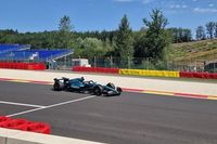 Aston Martin, Alpine y Mercedes probaron en Spa