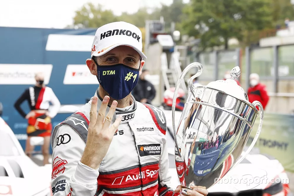 Race winner Ren&eacute; Rast, Audi Sport Team Rosberg