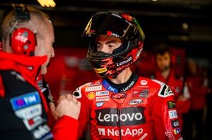 MotoGP - Bagnaia sobre resultado de Silverstone: 'Márquez é muito forte porque consegue esconder os problemas que temos'