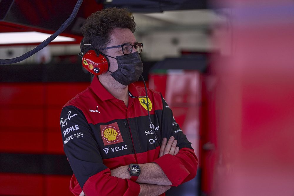 Mattia Binotto, director de Ferrari