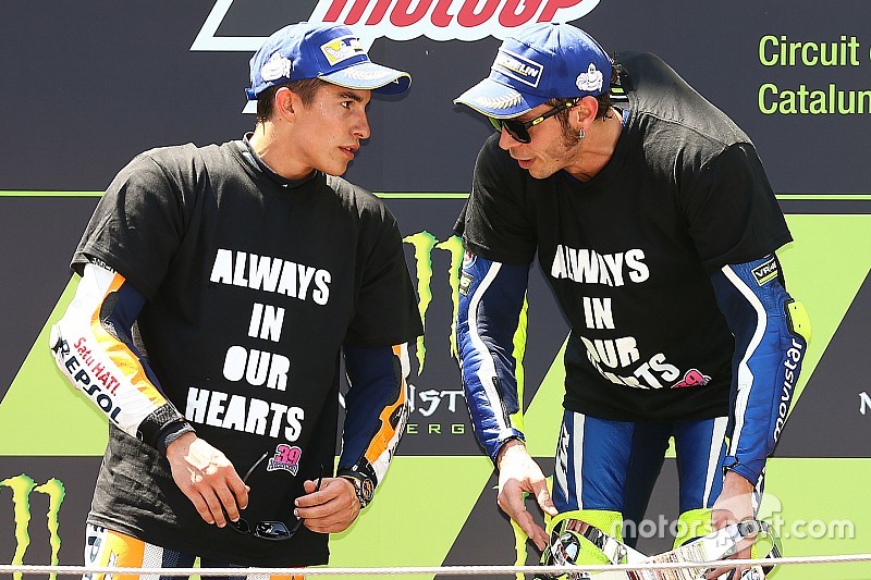 Rossi: Marquez handshake