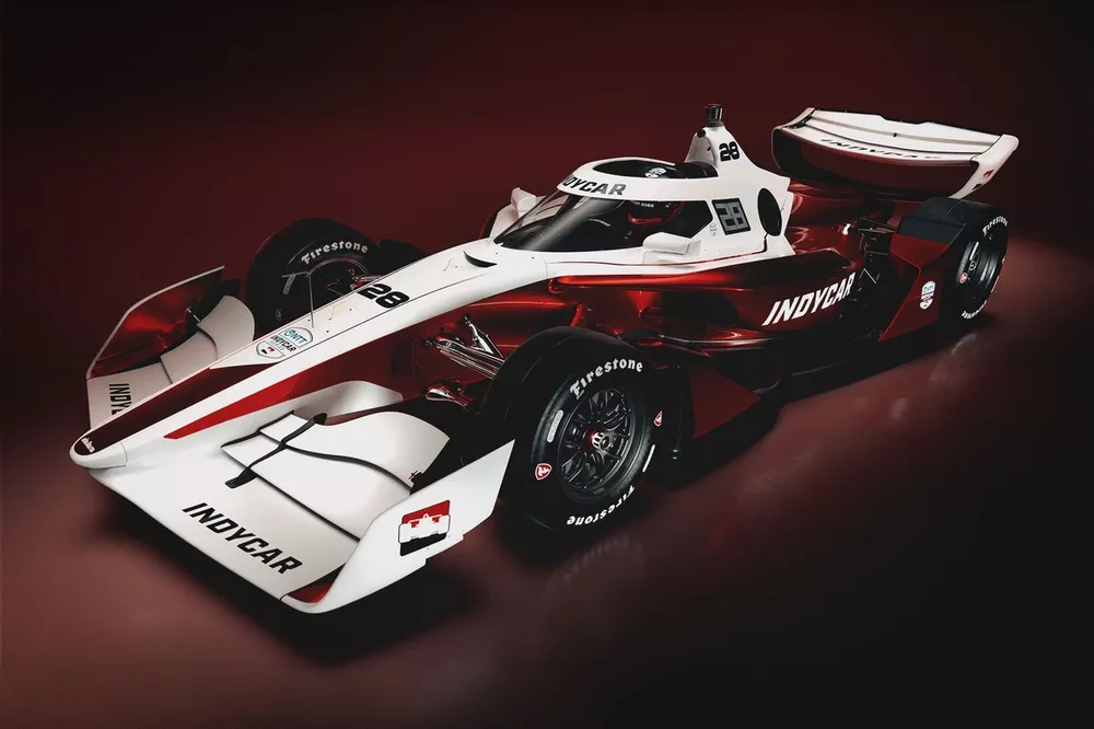 Indycar 2028 race car