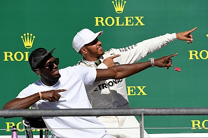 L'histoire derrière la photo - Hamilton et le "Lightning Bolt"
