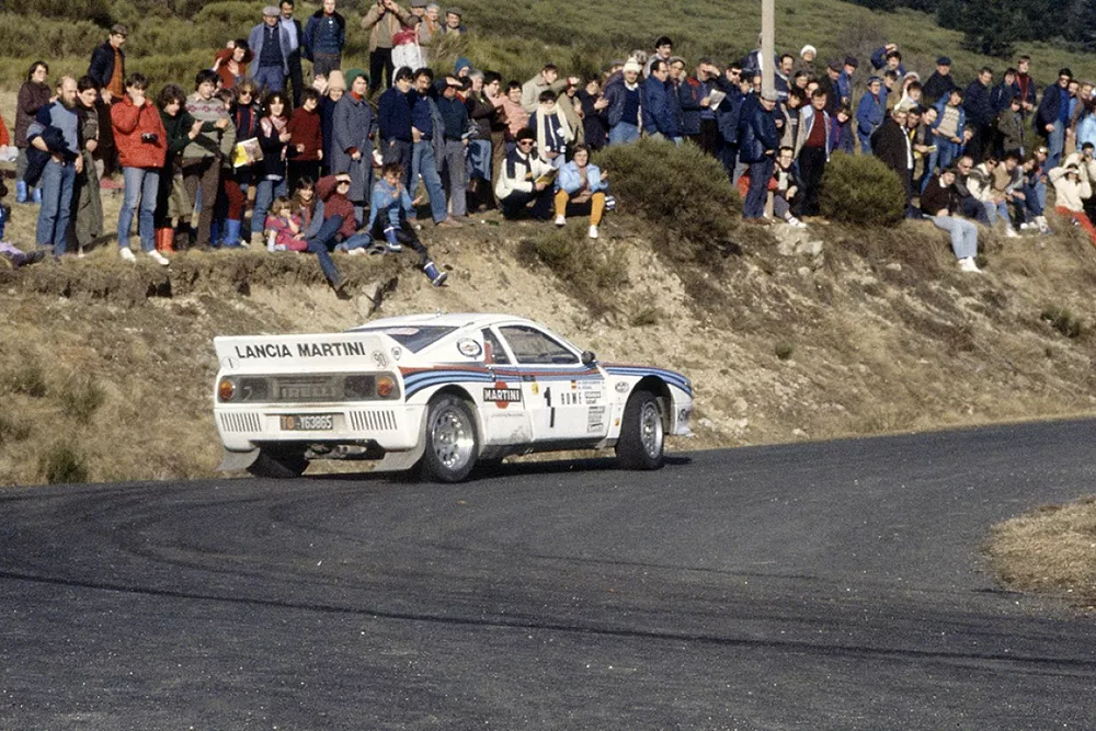 Walter Rohrl, Christian Geistdorfer, Lancia Rally 037