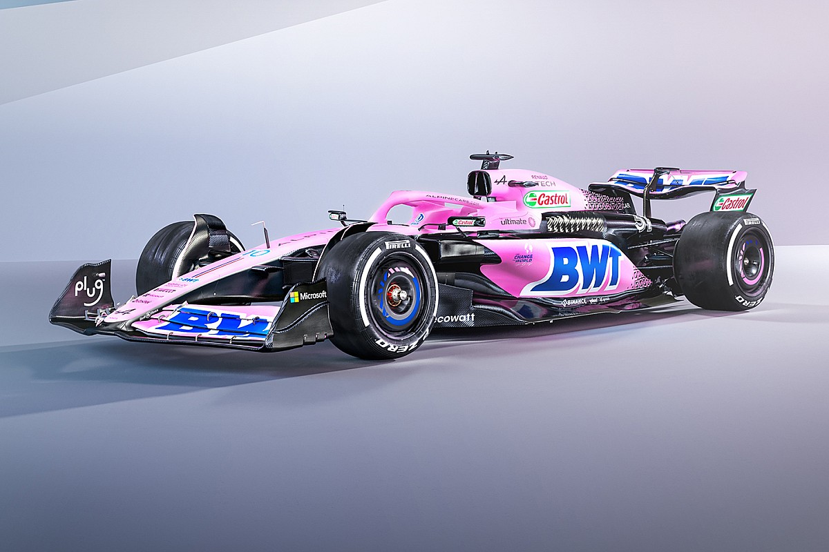 カッパ/BWT アルピーヌ F1 チーム2023 ソフトシェル レディース未使用 アルピーヌF1、今年も“真っピンク”の特別カラーやります！ 開幕3レース