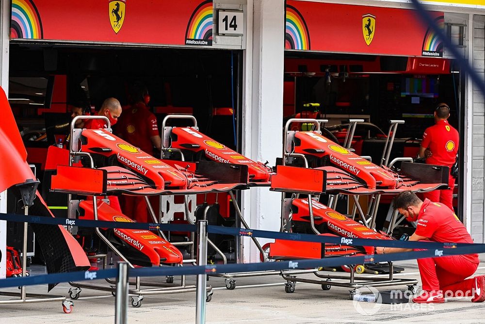 Ferrari SF1000 technical detail