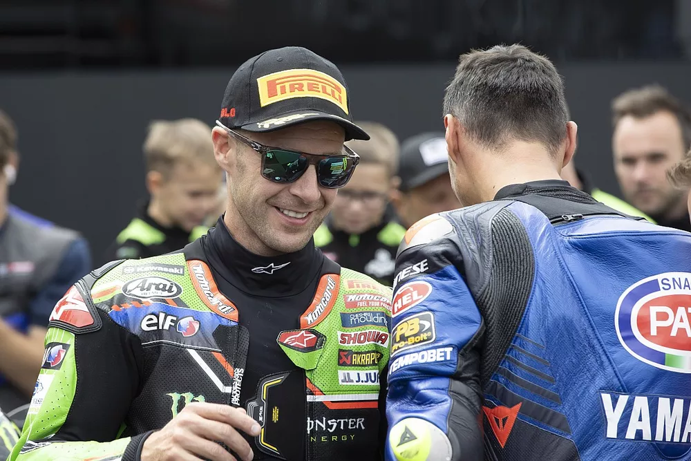 Jonathan Rea, Kawasaki Racing Team WSBK, Toprak Razgatlioglu, Pata Yamaha WorldSBK