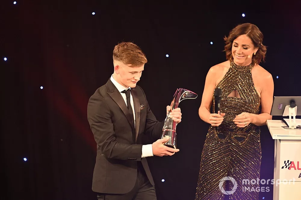 Freddie Slater wins the National Driver of the Year award