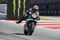 Quartararo lidera el warm up con ca&iacute;da incluida 
