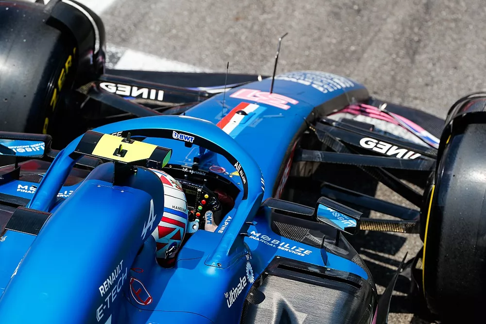 Esteban Ocon, Alpine A522
