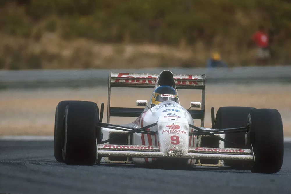 Alex Caffi, Arrows A11B Ford