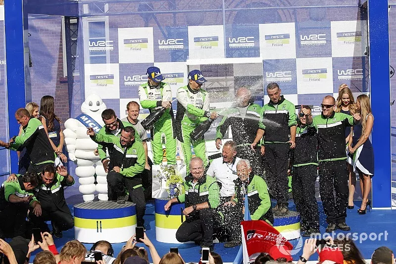 Ganador WCR2 Pro, Kalle Rovanper&auml;, Jonne Halttunen, Skoda Motorsport Skoda Fabia R5